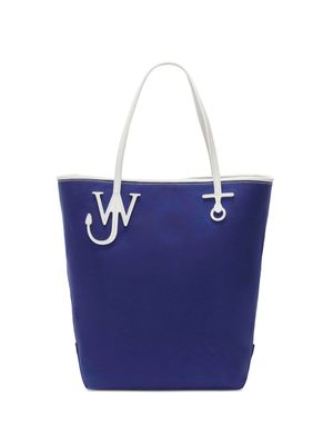 JW Anderson sac cabas Tall Anchor en toile - Bleu
