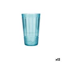 Waterglas Quid Gaia Turkoois Plastic 600 ml (12 Stuks)