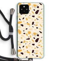Terrazzo N°13: Pixel 5a 5G Transparant Hoesje met koord