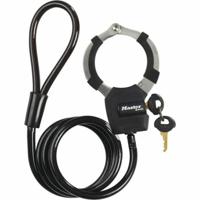 Kabel met slot Master Lock Zwart - thumbnail