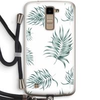 Simple leaves: LG K10 (2016) Transparant Hoesje met koord