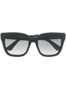 Gucci Eyewear lunettes de soleil à monture rectangulaire - Noir