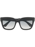 Gucci Eyewear lunettes de soleil à monture rectangulaire - Noir - thumbnail