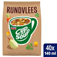 Cup-a-Soup Unox machinezak rundvlees 140ml | 4 stuks