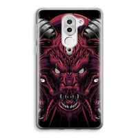 Hell Hound and Serpents: Honor 6X Transparant Hoesje