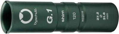 By,schulz Zadelpenvulbus bs alm 27.2-31.6 120mm zw