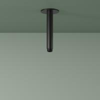 Hotbath Plafondbuis Ace 15 cm Geborsteld Zwart PVD Hotbath Plafondbuis Ace 15 cm Geborsteld Zwart PVD