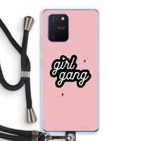 Girl Gang: Samsung Galaxy Note 10 Lite Transparant Hoesje met koord