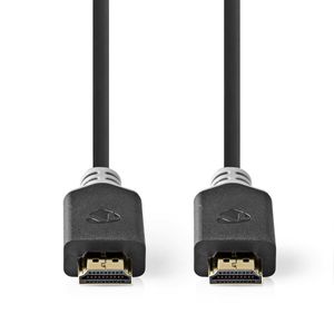 Nedis CVBW34050AT50 HDMI kabel 5 m HDMI Type A (Standaard) Antraciet