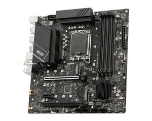 MSI PRO B760M-A WIFI Moederbord Socket Intel 1700 Vormfactor Micro-ATX Moederbord chipset Intel® B760