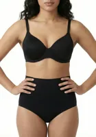 Perini dames Maxi slip elastische katoen - Naadloze dames onderbroek - Schijnt niet door - L - Zwart - Onderbroek - Ondergoed - L - Onderbroek - -