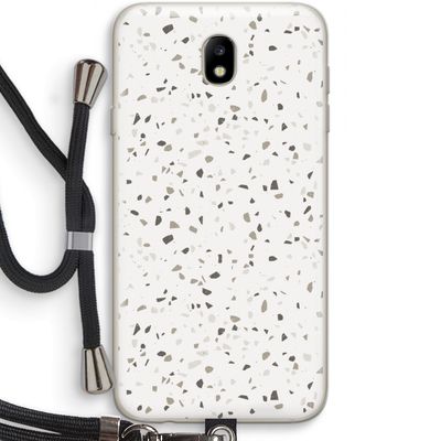 Terrazzo N°14: Samsung Galaxy J7 (2017) Transparant Hoesje met koord