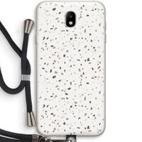 Terrazzo N°14: Samsung Galaxy J7 (2017) Transparant Hoesje met koord