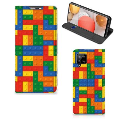Samsung Galaxy A42 | Hoesje met Magneet | Blokken