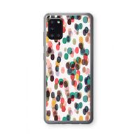 Tropical Dots: Samsung Galaxy A31 Transparant Hoesje