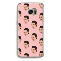 Ugly Cry Call: Samsung Galaxy S7 Edge Transparant Hoesje