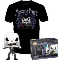 Pop! and Tee: The Nightmare Before Christmas - Jack Skellington Master of Fright T-Shirt Size L