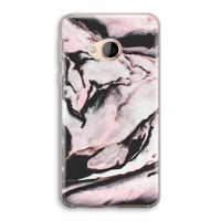 Roze stroom: HTC U Play Transparant Hoesje Roze stroom: HTC U Play Transparant Hoesje