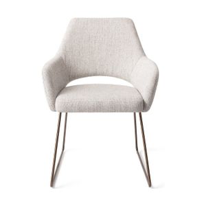 Jesper Home Yanai eetkamerstoel Pigeon slide rose