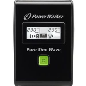 PowerWalker VI 800 SW Line-interactive 800 VA 480 W 2 AC-uitgang(en)