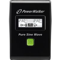 PowerWalker VI 800 SW Line-interactive 800 VA 480 W 2 AC-uitgang(en) - thumbnail