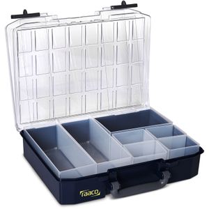 raaco CarryLite 80 4x8-0/DLU Blauw Polycarbonaat (PC), Polypropyleen (PP)