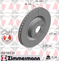 Remschijf Coat Z 250138720