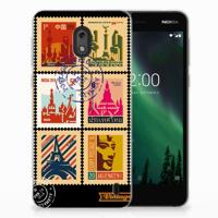 Nokia 2 | Silliconen Back Cover | Postzegels