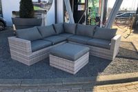 Loungeset Garden Impressions Orangebird wicker 4-delig Grijs/Antraciet- - Wicker- Garden Impressions