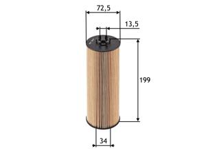 Oliefilter VALEO, u.a. für Audi, VW, Skoda