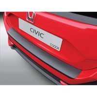 Bumper beschermer passend voor Honda Civic HB 5 deurs 2017- Zwart GRRBP978