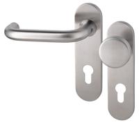 Cecil PF KL4 KS kruk L/vaste knop PC72mm rvs mat