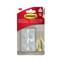 Haak voor ophanging 3M Roestvrij staal 225 g 19 X 30 X 15 MM Zilverkleurig (4 Stuks)