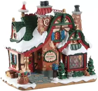 Lemax the claus cottage verlicht kersthuisje Santa&apos;s Wonderland 2018
