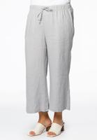 Yoek Broek cropped | Grijs | Maat 54/56 Yoek Broek cropped | Grijs | Maat 54/56