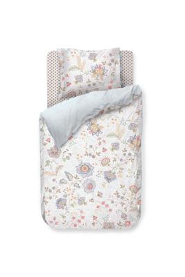 Pip Studio Dekbedovertrekset Mumbai Morning Lichtblauw 140x200cm/220cm