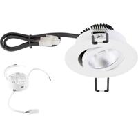 EVN PC20D60127 EVN Lichttechnik LED-inbouwlamp LED LED vast ingebouwd 6 W Wit