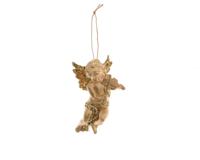 Kersthanger engel met viool 10 cm Kersthanger engel met viool 10 cm