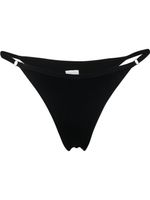 Matinèe bas de bikini à taille mi-haute - Noir
