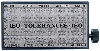 Promat/Tecwerk ISO-tolerantietabel | Tolerator | B60xD30xH110mm - 4000851414