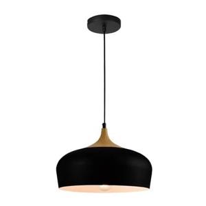 QUVIO Hanglamp rond zwart - QUV5064L-BLACK