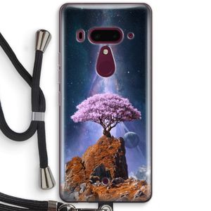 Ambition: HTC U12+ Transparant Hoesje met koord