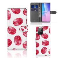 Samsung S10 Lite | Book Cover | Pink Macarons