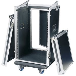 DAP 19 inch flightcase (16HE front, 10HE top)