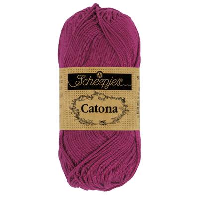 Scheepjes Catona - 10g - 128 Tyrian Purple