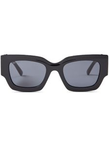 Jimmy Choo Eyewear lunettes de soleil Nena à monture rectangulaire - Noir