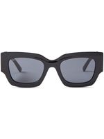 Jimmy Choo Eyewear lunettes de soleil Nena à monture rectangulaire - Noir