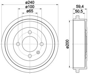 Textar Remtrommel 94022800