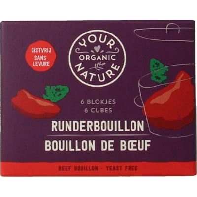 Your Organic Nat Runderbouillon helder zonder gist bio
