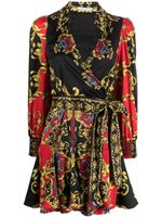 alice + olivia robe Alisa à design croisé - Rouge